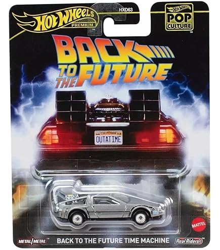 Amazon.com: Hot Wheels Die Cast Back To The Future De Lorean